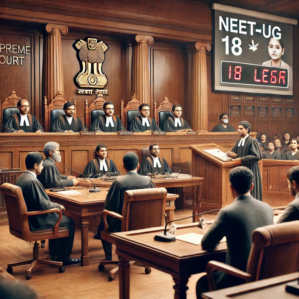 Supreme Court of India where the NEET-UG paper leak case