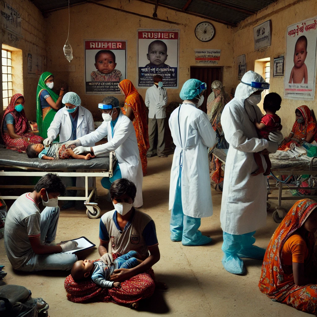 rural hospital in Gujarat, India