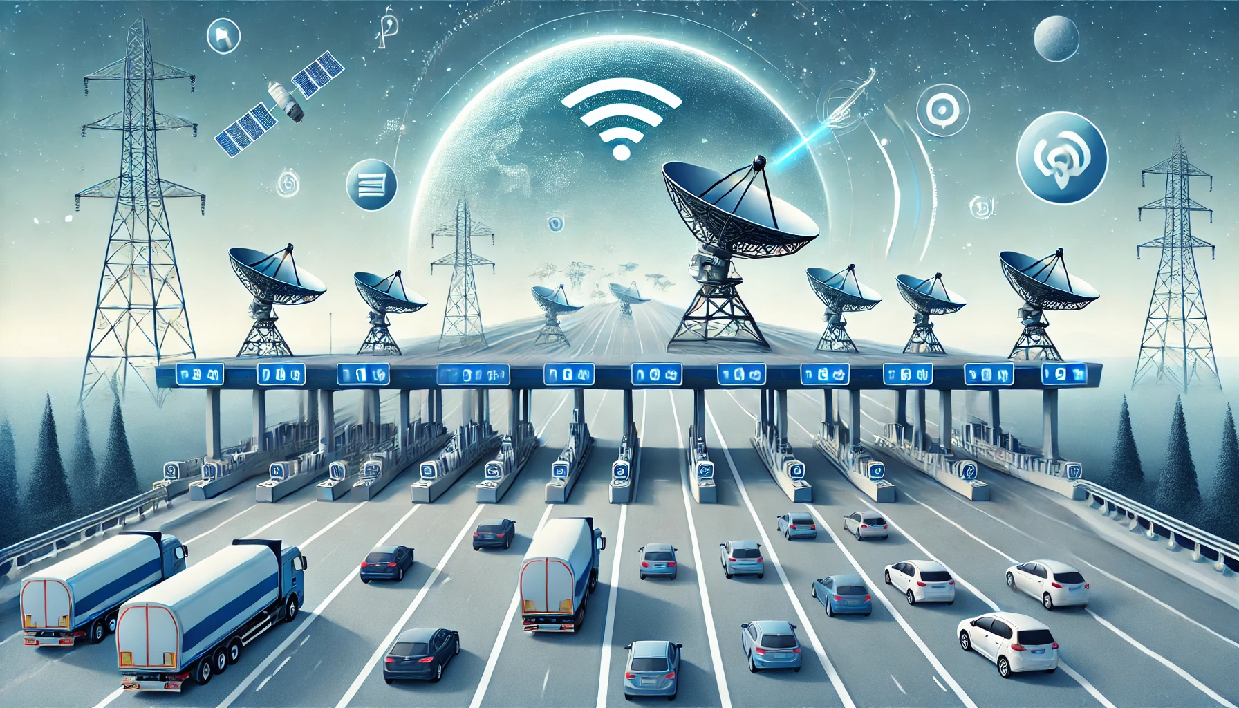 toll plazas satellite technology s